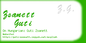 zsanett guti business card